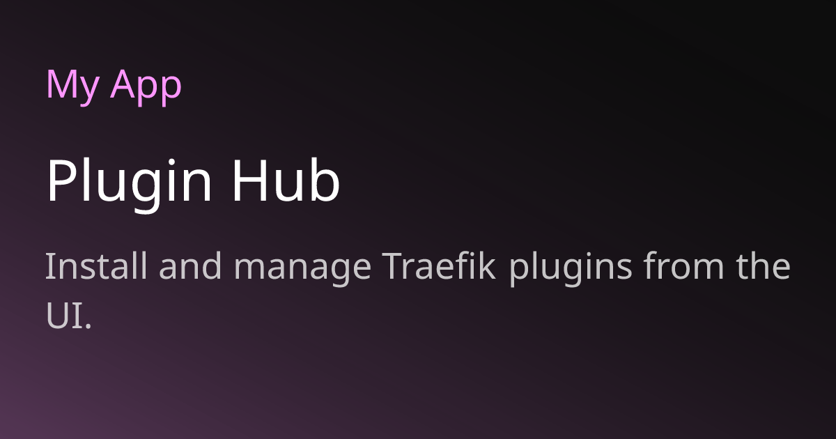 Hubbub Plugin Plugin Hub